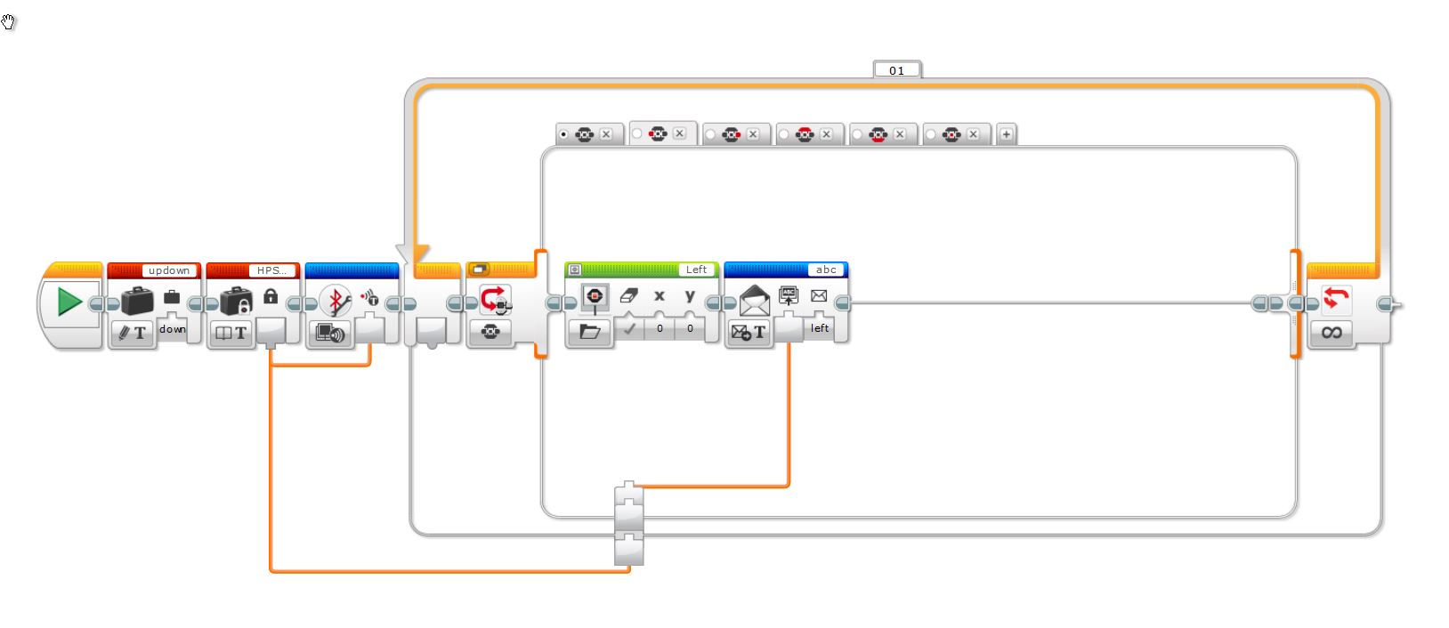 EV3 Remote Control Samples A Posteriori